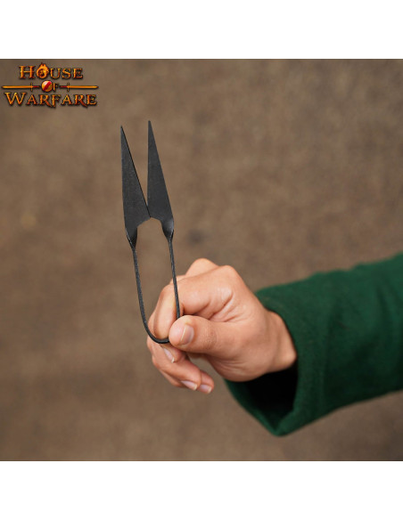 Forbici medievali forgiate a mano (14...