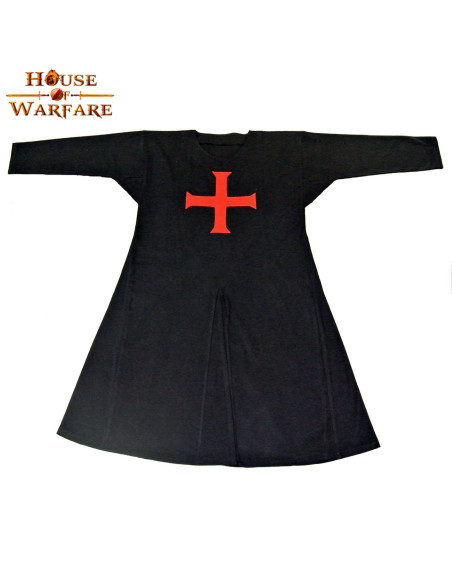 Tunica nera dei cavalieri delle crociate