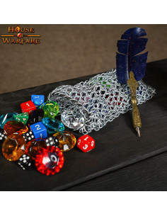 Borsa medievale in cotta di maglia (15,2x10,1 cm.) 2