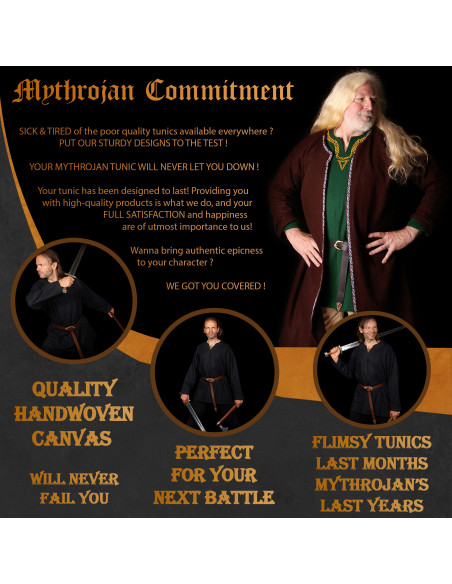 Tunica da Raider medievale a taglio...