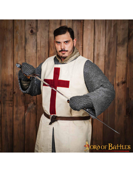 Guanti imbottiti in cotta di maglia...