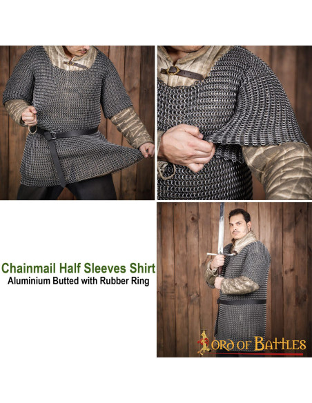 T-shirt mezza manica in maglia di...