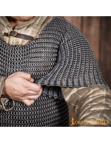 T-shirt mezza manica in maglia di...