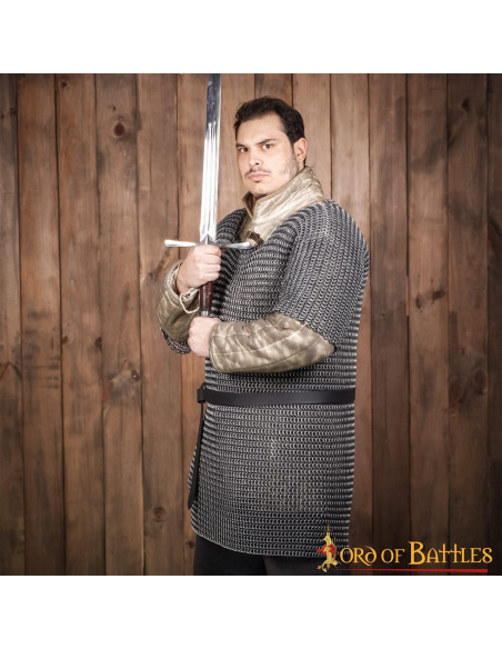 T-shirt mezza manica in maglia di...