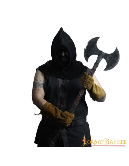 Ascia vichinga a doppio taglio in...