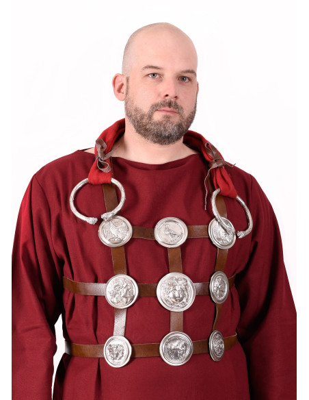 Falera romana in ottone stagnato