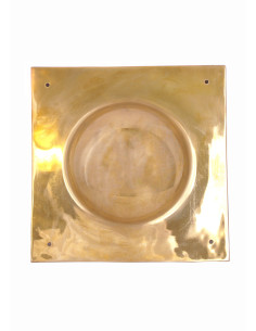 Umbone per scudi romani in ottone (22x22 cm.)