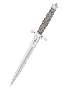 Pugnale affilato Silver Shadow di Gil Hibben, con fodero