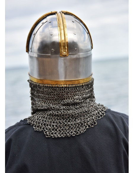 Elmo Coppergate, con boia rivettato,...