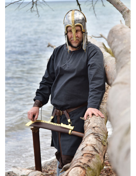 Elmo Coppergate, con boia rivettato,...