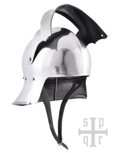 Elmo Gotico Tedesco Celata S. XV Acciaio 2 mm 2