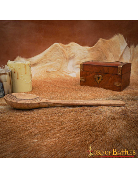 Cucchiaio di legno medievale (24,9 cm.)