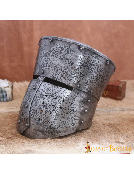 Elmo dei Crociati in acciaio...