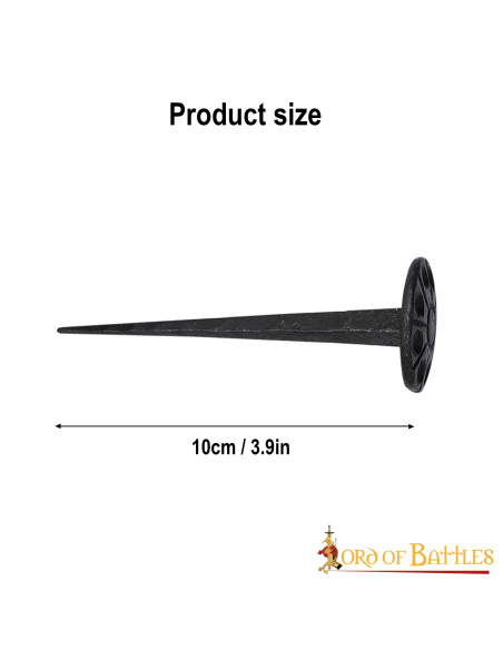 Chiodo medievale, testa tonda,...