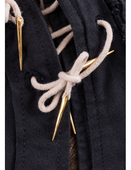 Set di 10 aiglets o puntoni in ottone...