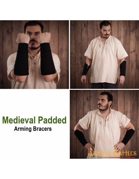 Braccialetti medievali imbottiti in...