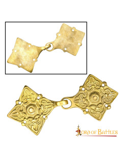 Fermaglio per mantello Gulbische ottonato, X secolo 2