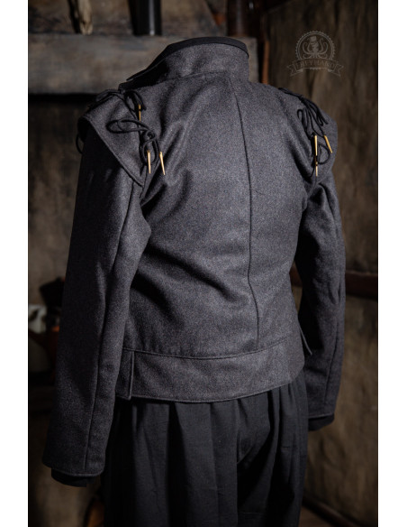 Giacca da moschettiere in lana...