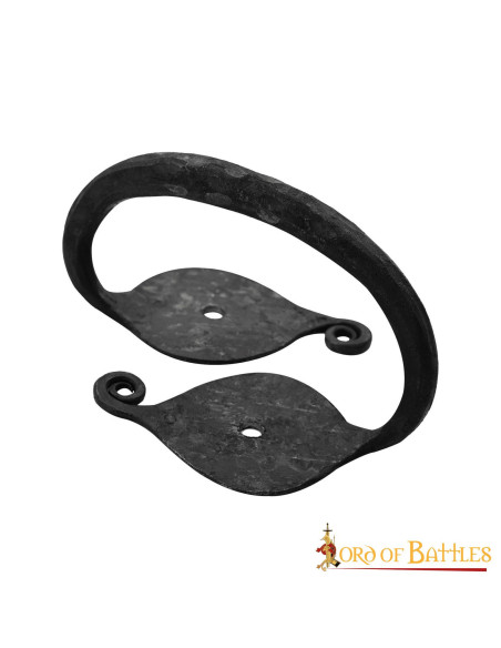 Maniglia per porta medievale forgiata...