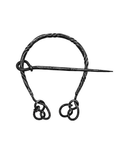 Fibula per cappe in acciaio forgiato...