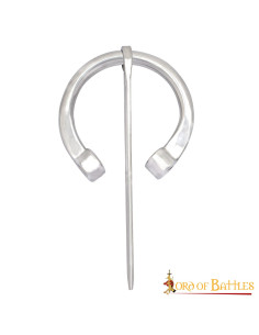 Fibula romana in acciaio inox (7,9x3,5 cm.) 2
