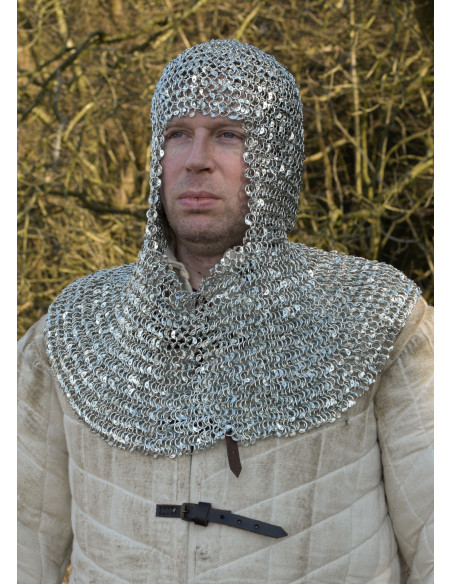 Boia anello bordato di cotta di...