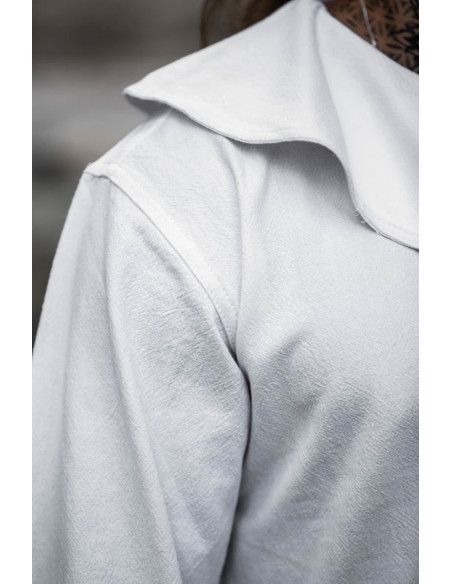 Camicia medievale con collo modello...