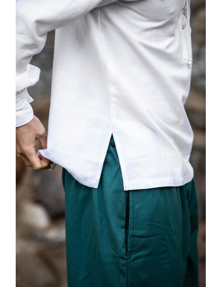 Camicia medievale con collo modello...