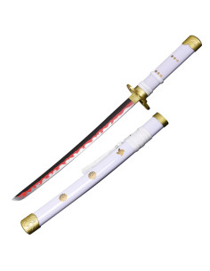 Mini katana bianca Enma dall'anime Zoro One Piece