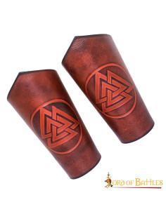 Braccialetti Norvegesi Valknut, Nodo della Morte - Granati 2