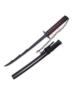 Tensa Zagetsu Ichigo Kurosaki mini katana di Bleach