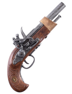 Pistola da cavalleria francese a pietra focaia decorativa...