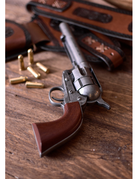 Revolver Colt 45, Peacemaker brunito,...