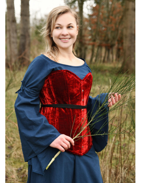 Corsetto medievale sopra il busto in...