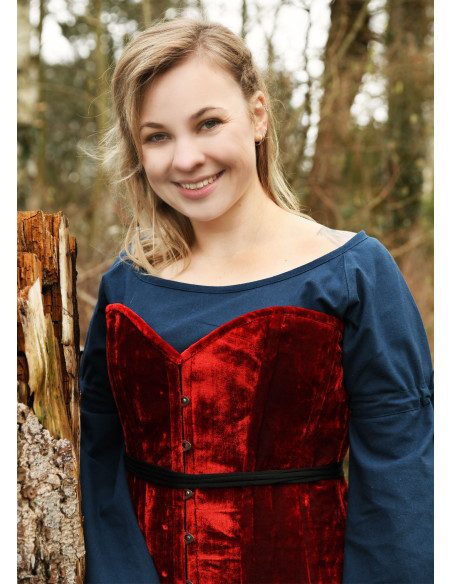 Corsetto medievale sopra il busto in...