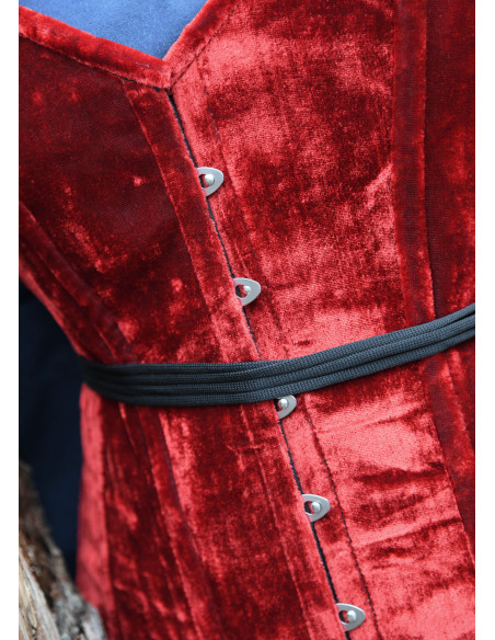 Corsetto medievale sopra il busto in...