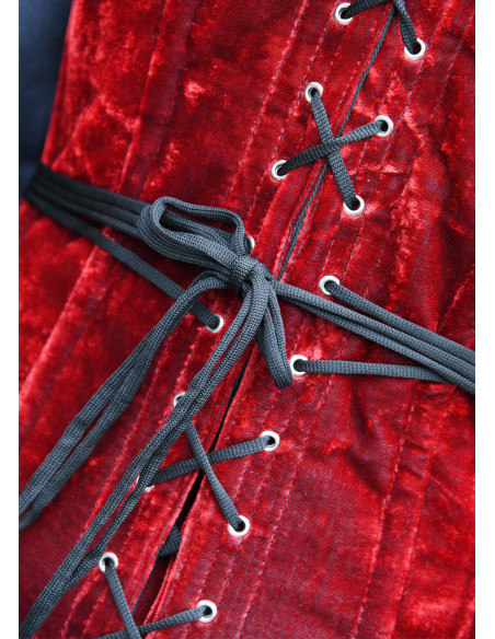 Corsetto medievale sopra il busto in...