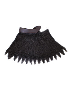 Mantello del vescovo BMSB cotta di maglia nera