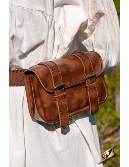 Borsa Guerrero in pelle, grande