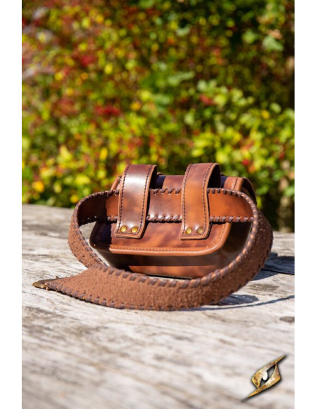 Borsa Guerrero in pelle, grande