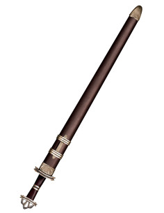 Spada vichinga in acciaio di Damasco, 94 cm. 2