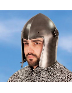 Bacinetto medievale con visore, S. XV 2