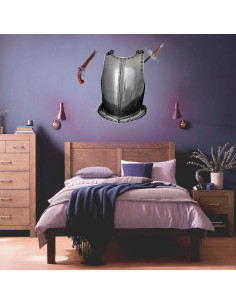 Pacchetto rinascimentale con corazza, fioretto e pistola 2