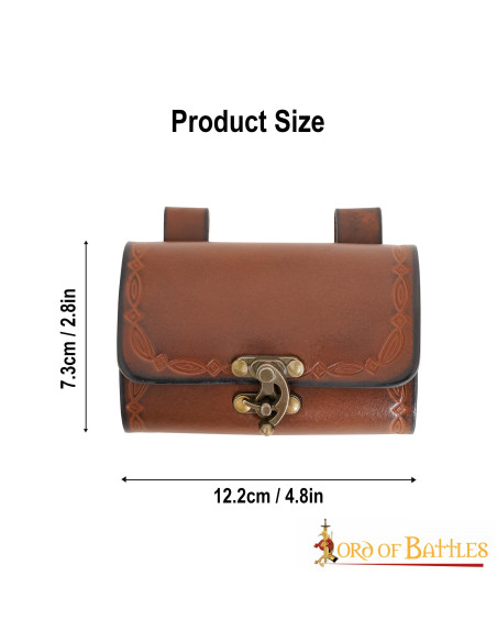 Borsa da druido con 4 contenitori per...