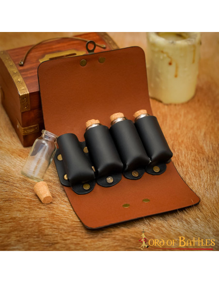 Borsa da druido con 4 contenitori per...