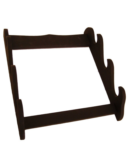 Espositore da parete per 3 katane