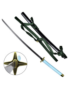 Katana di Hyōrinmaru, anello di ghiaccio, da Bleach (98 cm.)