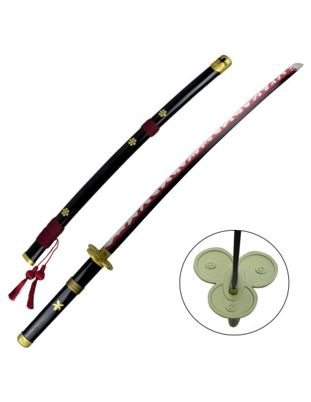 Katana nera di One Piece Enma (97 cm.)