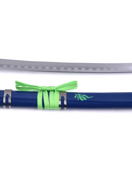 Katana decorativa dell'esorcista blu...