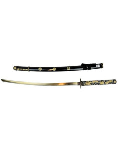 Katana decorativa il drago d'oro (95 cm.)